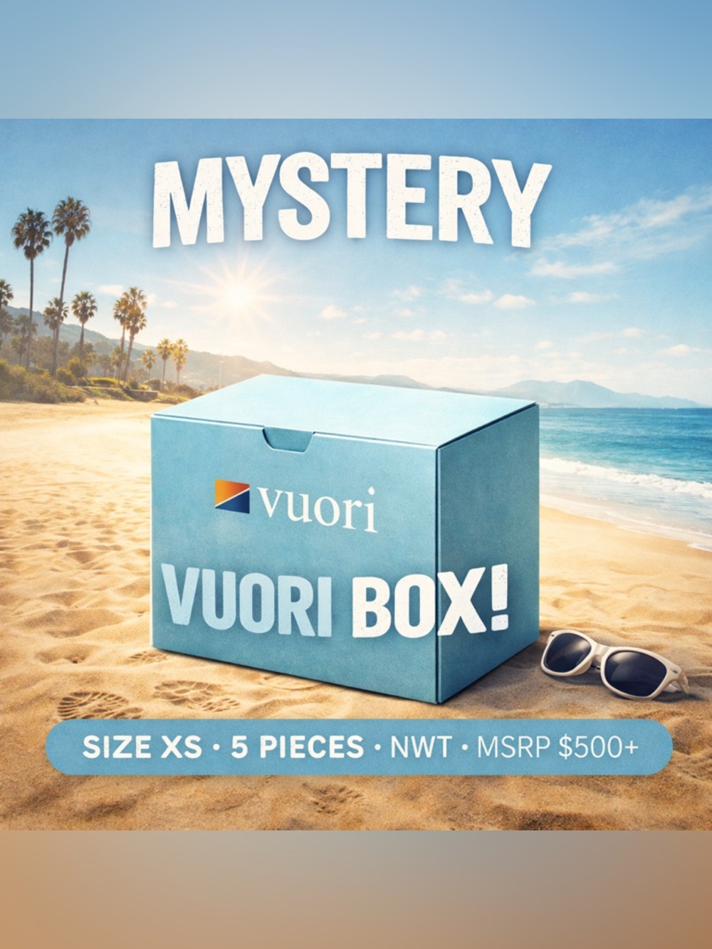 VUORI MYSTERY BOX 5 PIECES NWT MSRP $500+ 🎁 size XS
